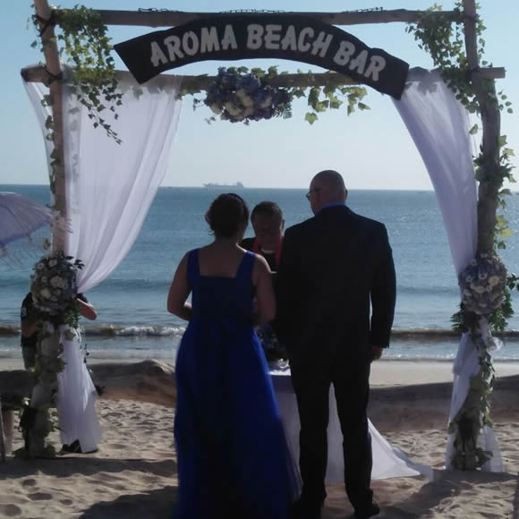 restaurant wedding